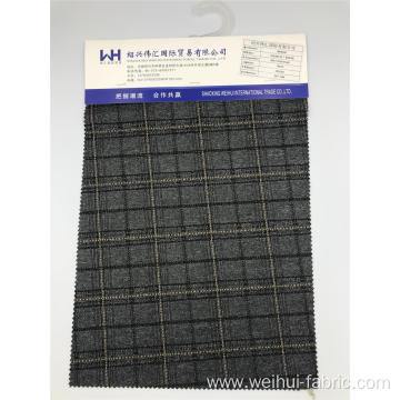 Knitted Double-sided Fabric 290GSM T/R/SP Check Fabrics